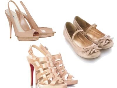 Foto sapatos nude sapatos nude