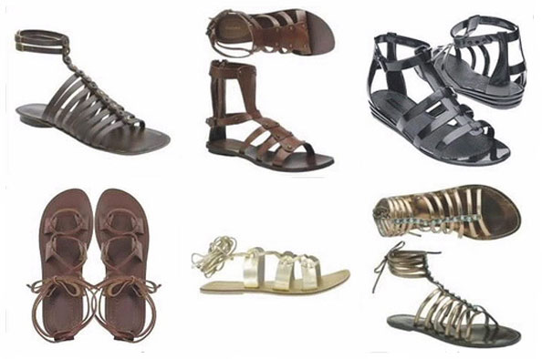Sandálias Gladiadoras Modelos 2011 