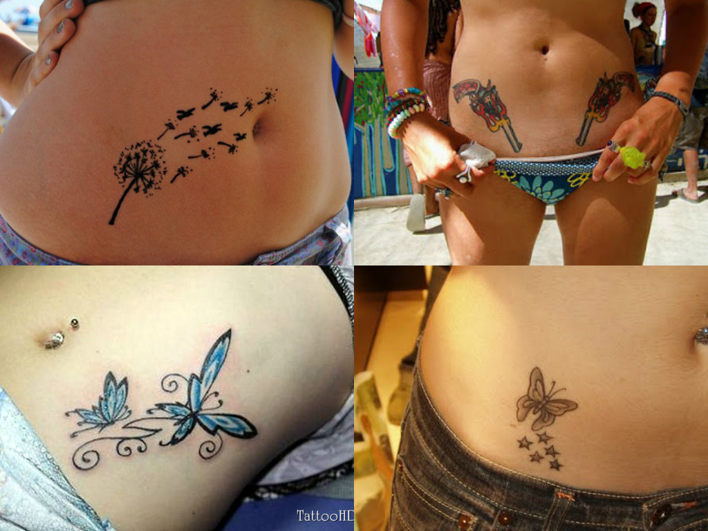  Tatuagens Femininas na Barriga – Cuidados e Modelos tatoo feminina