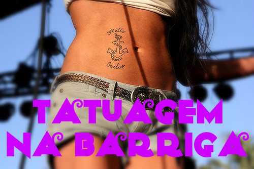  Tatuagens Femininas na Barriga – Cuidados e Modelos tatuagem na barriga